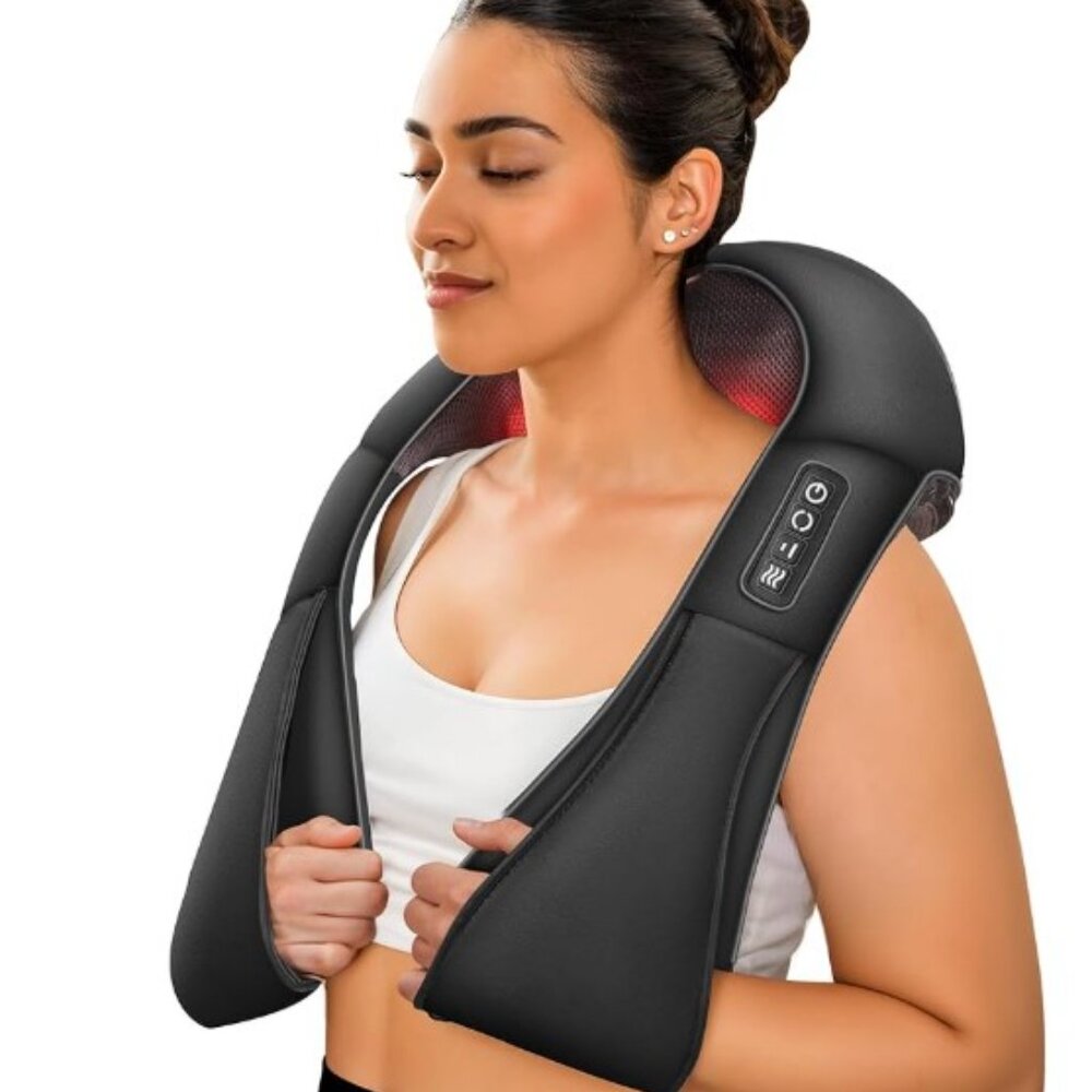 Comfier CF-6302GN Shiatsu Neck & Shoulder Massager 4D with heat